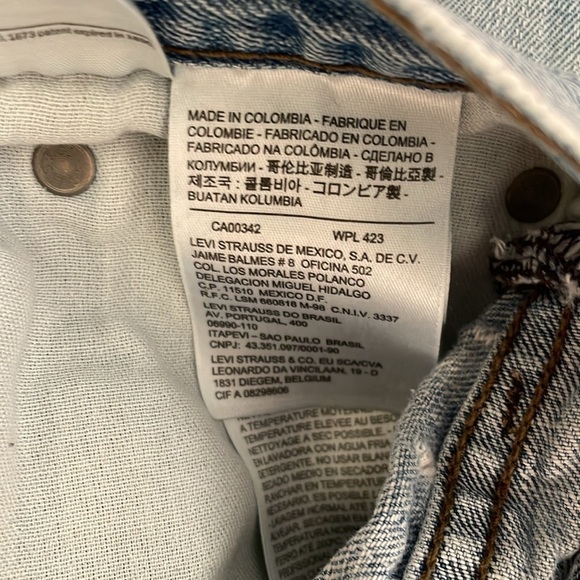 Levi's 559 Relaxed Straight Fit Jeans Men 34 x 34 Broken-In Soft Zip Fly - Picture 4 of 8